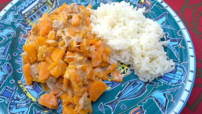 Karotten-Thunfisch-Pfanne