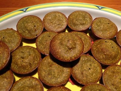 Mini Matcha-Tee-Kokos-Muffins