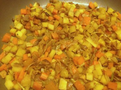 Karotten-Pastinaken-Steinpilz-Risotto