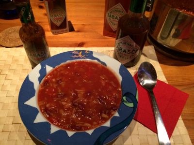 Rote-Bohnen-Kraut-Suppe
