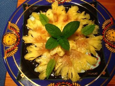 Ananas Carpaccio