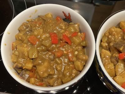 Erdäpfel-Pastinaken-Curry