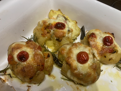 Mediterrane Ofen-Erdäpfel