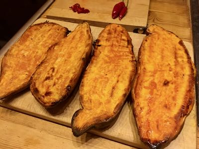 Orientalisches Süßkartoffelpüree Ofen