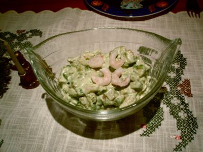 Avocado-Garnelen-Salat