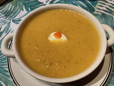 Goldrüben-Süßkartoffel-Suppe