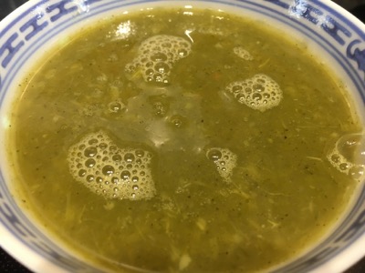 Karfiolblatt Suppe